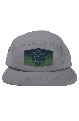 5 Panel Hat w/Phi Logo Geo Patch