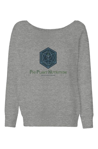 Phi Women's Wide Neck Sweatshirt